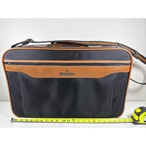 Vintage Samsonite Black/Brown Easy Paks 22"‎ Luggage Suitcase Fast Ship!